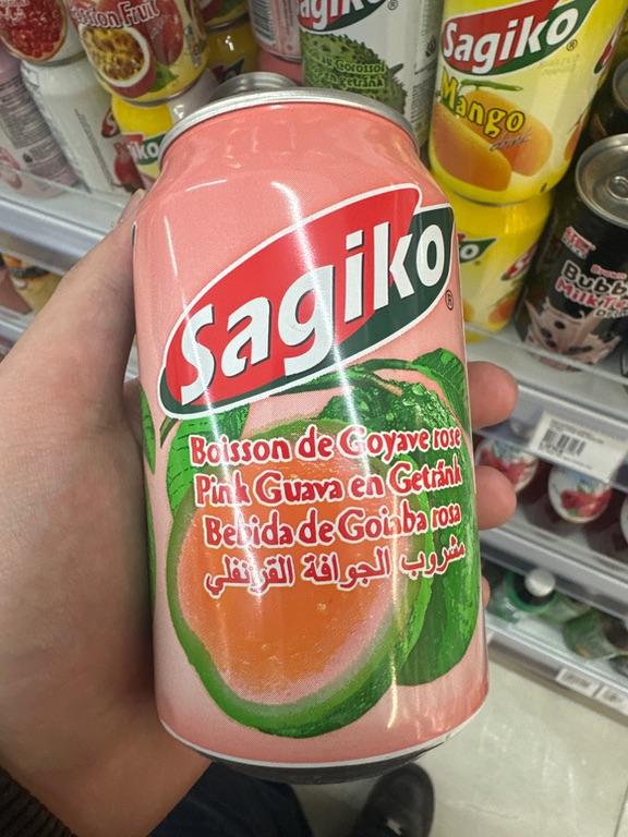 Napój Sagiko Pink Guava 320ml
