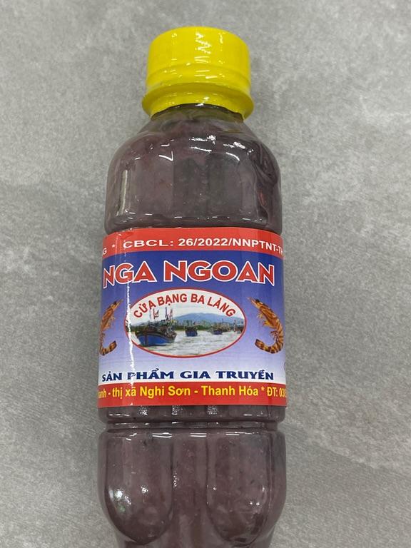 Mắm Tôm Ba Làng Nga Ngoan