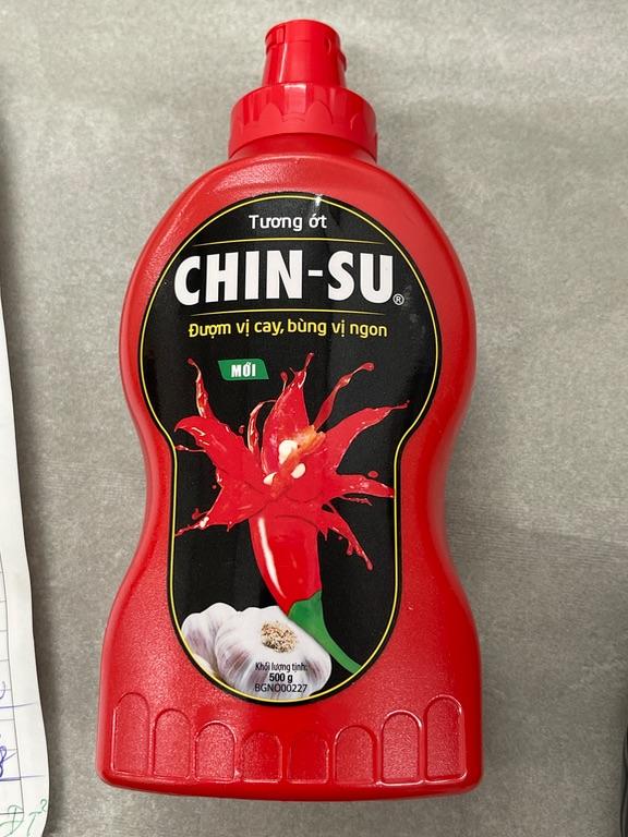 Tương ớt CHIN-SU Đậm vị cay, bùng vị ngon 500g