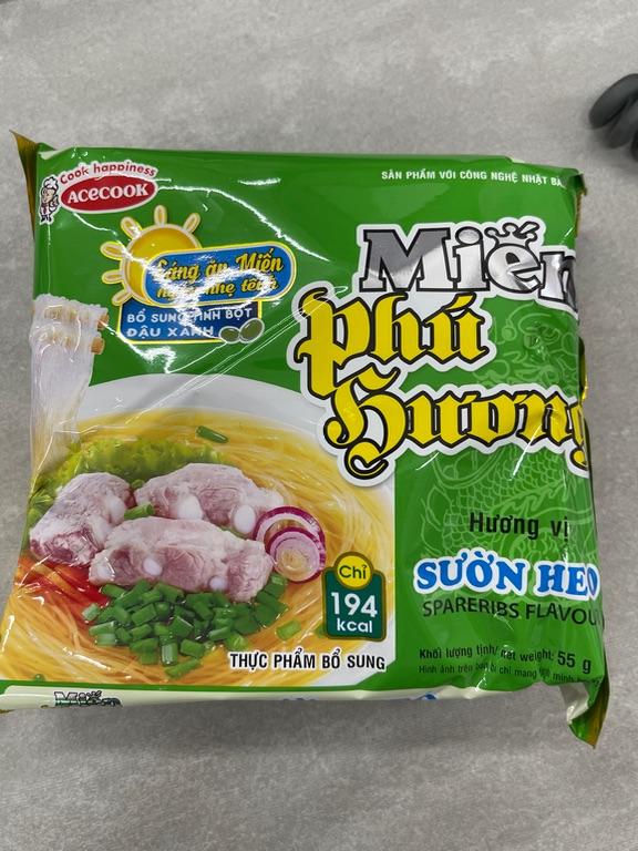 Mì Miến Phú Hương Acecook Hương Vị Sườn Heo 55g