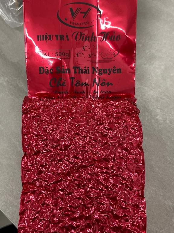 Hiệu Trà Vĩnh Hảo Đặc Sản Thái Nguyên Chè Tôm Nõn KL: 500g