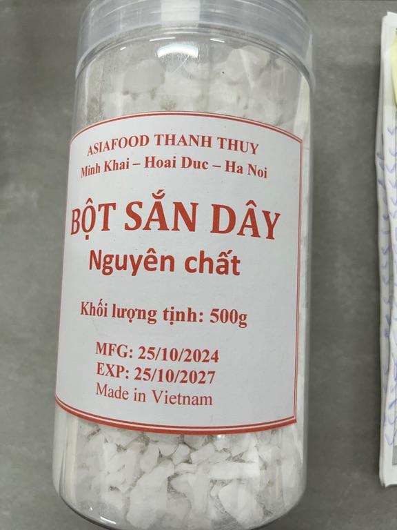 Bột Sắn Dây Nguyên Chất ASIAFOOD THANH THUY 500g