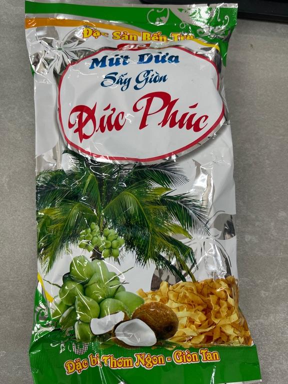 Mứt Dừa Sấy Giòn Đức Phúc 200g