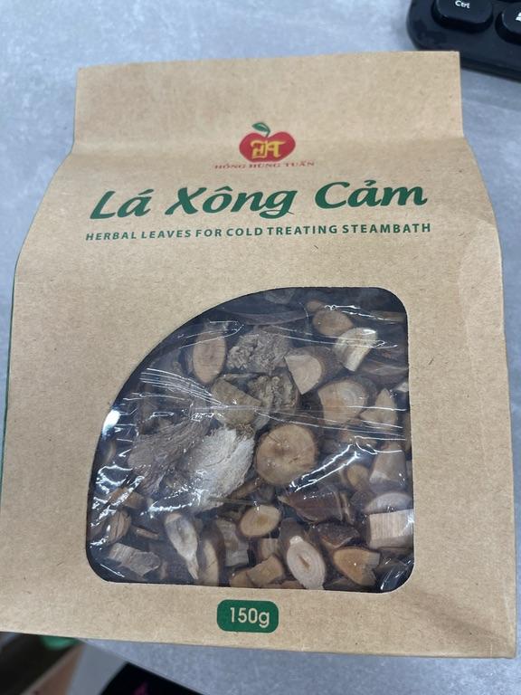 Lá Xông Cảm HỒNG HƯNG TUẤN 150g