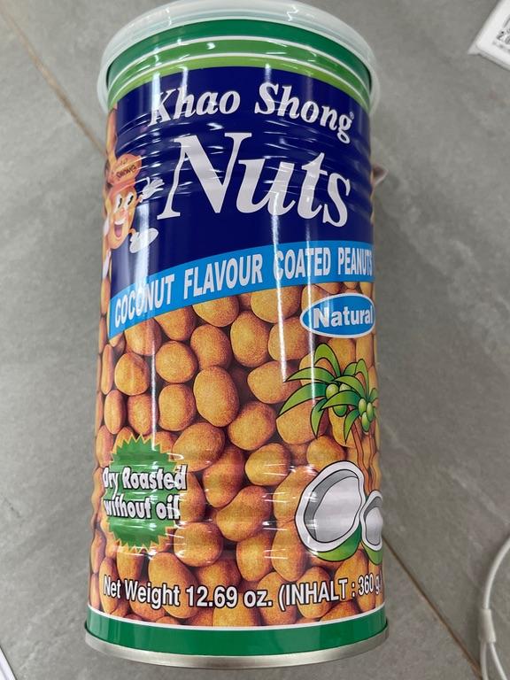 Đậu phộng Khao Shong vị dừa 360g