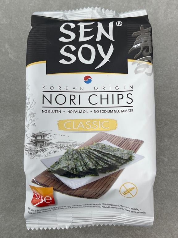 Bánh rong biển Sen Soy Nori Chips vị cổ điển 4.5g
