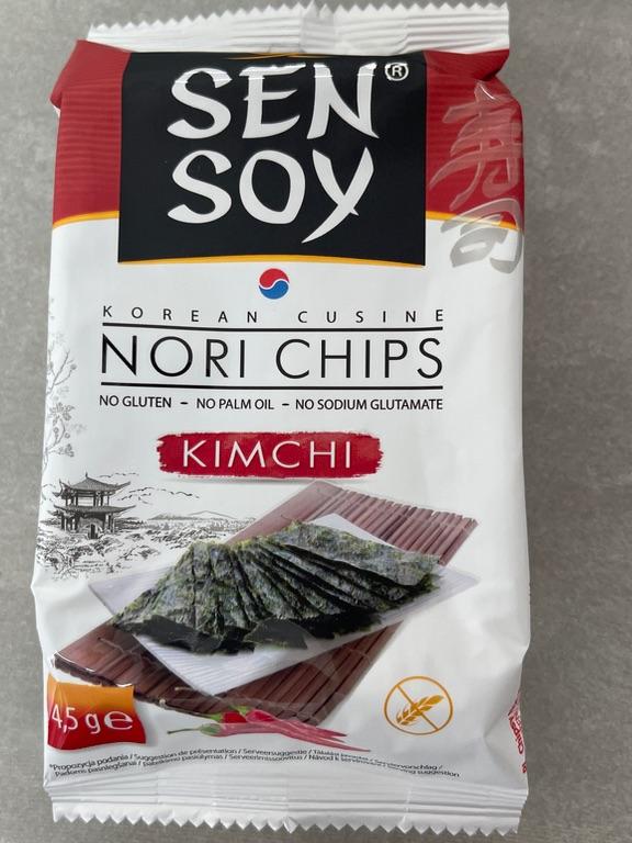 SEN SOY Nori Chips Kimchi 4.5g