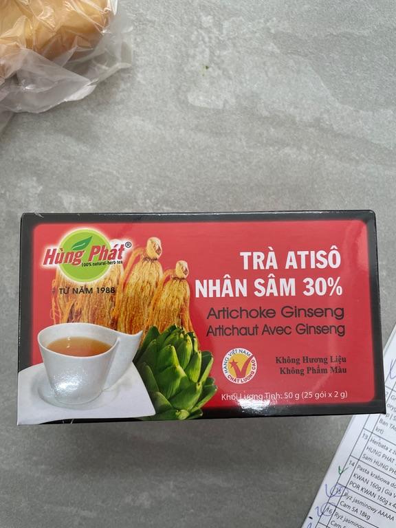 Trà Atisô Nhân Sâm Hùng Phát 30% 50g