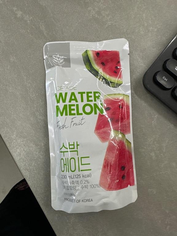Napój arbuzowy DE:ADE WATER MELON Fresh Fruit 230ml