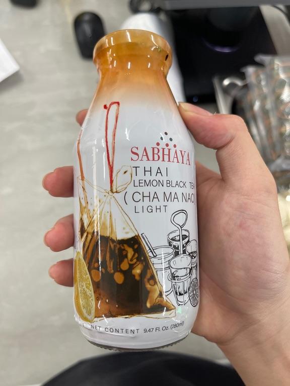 SABHAYA THAI LEMON BLACK TEA (CHA MA NAO) LIGHT 280ml