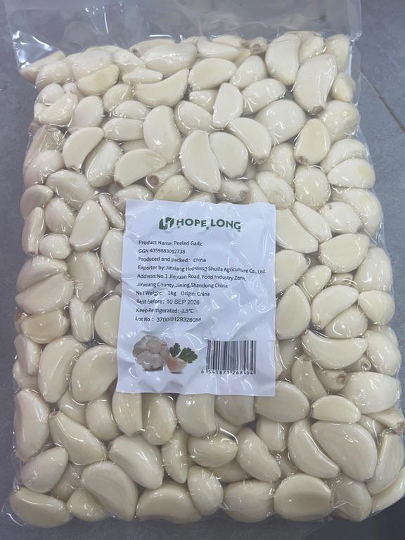 Tỏi bóc vỏ HOPE LONG 1kg