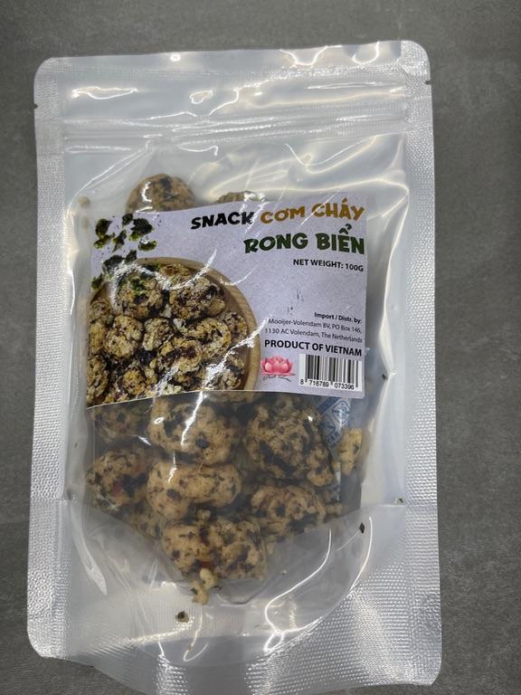 Snack Cơm Cháy Rong Biển