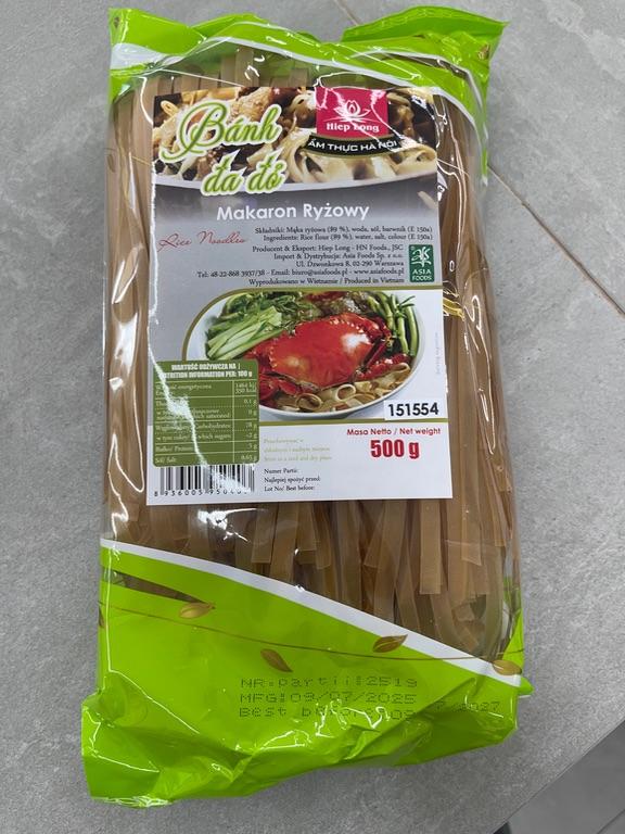 Mì Bánh Đa Đỏ Hiệp Long 500g