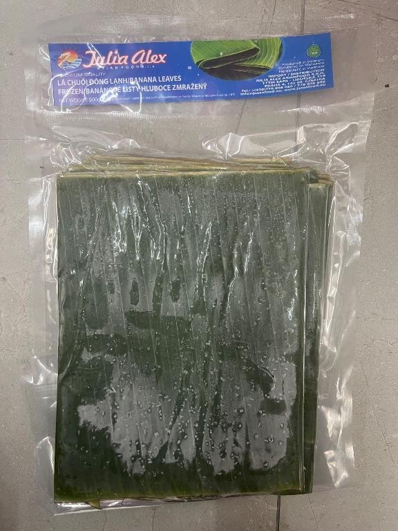 Lá Chuối Đông Lạnh Julia Alex 400g