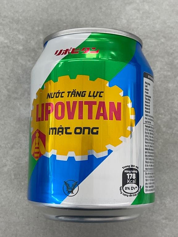 Nước Tăng Lực Lipovitan Mật Ong 250ml