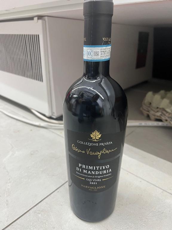 Rượu vang đỏ Varvaglione Primitivo di Manduria Old Vines 2021