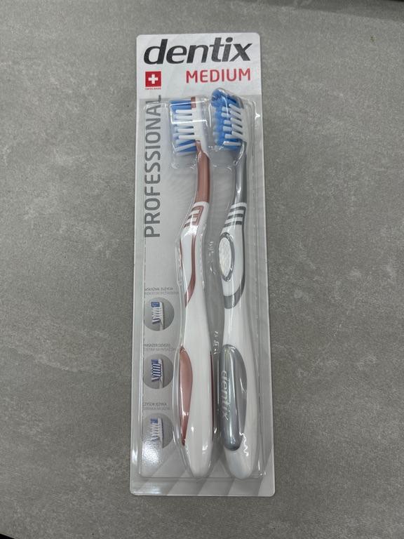 Bàn chải đánh răng Dentix Professional Medium (2 chiếc)