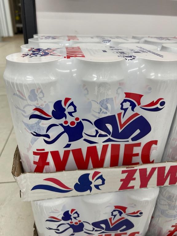 Bia Zywiec lon 500ml