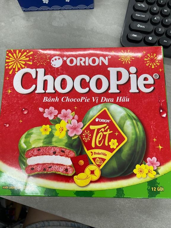 Orion ChocoPie Bánh ChocoPie Vị Dưa Hấu 336g