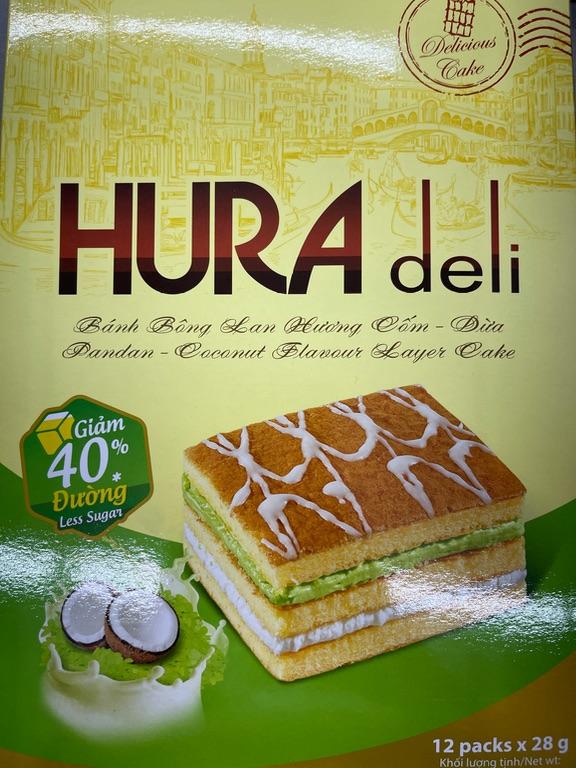 Bánh Bông Lan Hương Cốm - Dừa 336g