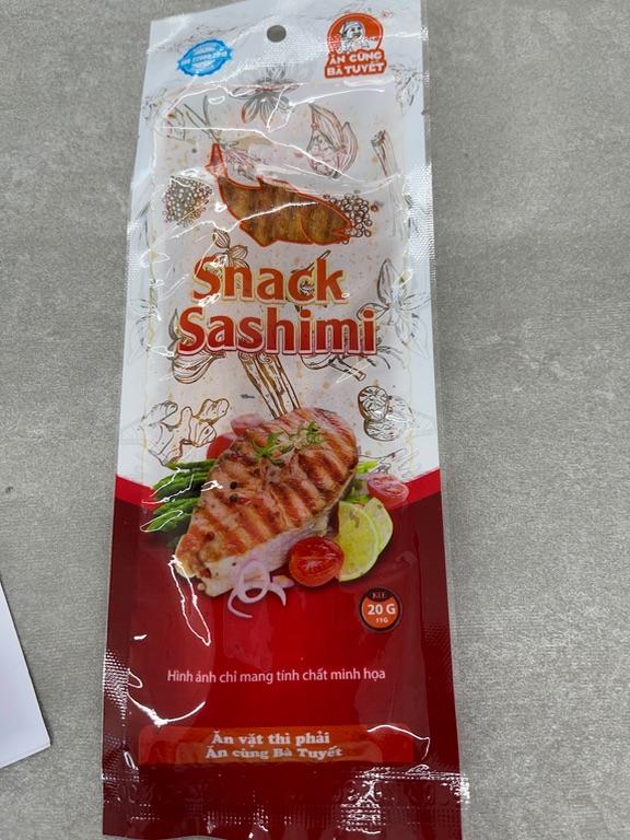 Snack Sashimi Ăn Cùng Bà Tuyết 20g