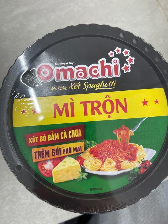 Mì trộn Omachi Xốt Spaghetti 105g