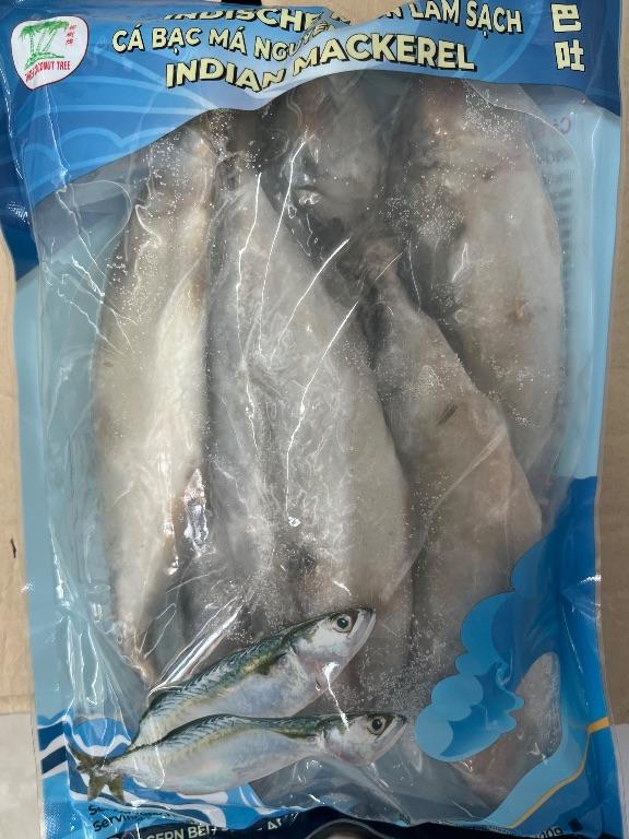 Cá Bạc Má Nguyên Con Làm Sạch (Indian Mackerel)