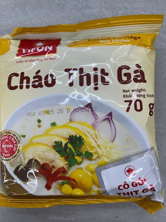 Cháo Thịt Gà VIFON 70g