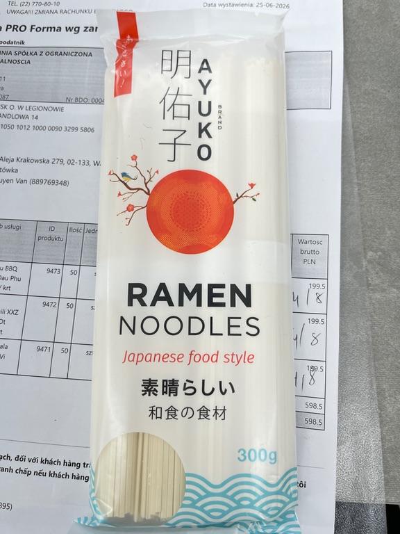 Mì Ramen Ayuko 300g