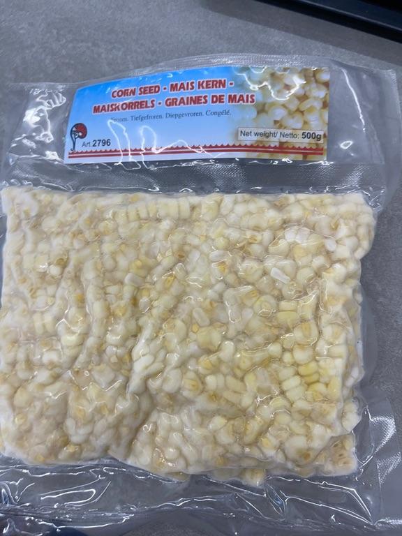 Hạt ngô đông lạnh 500g