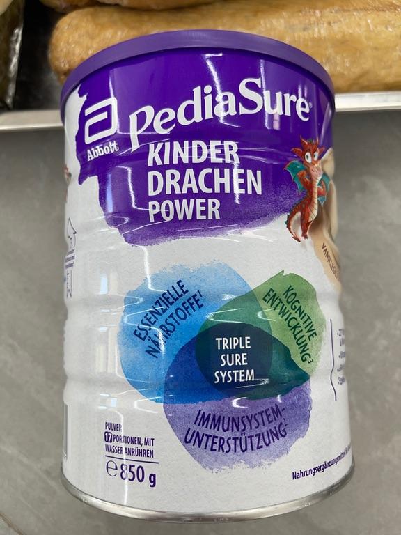 Sữa bột PediaSure Kinder Drachen Power 850g