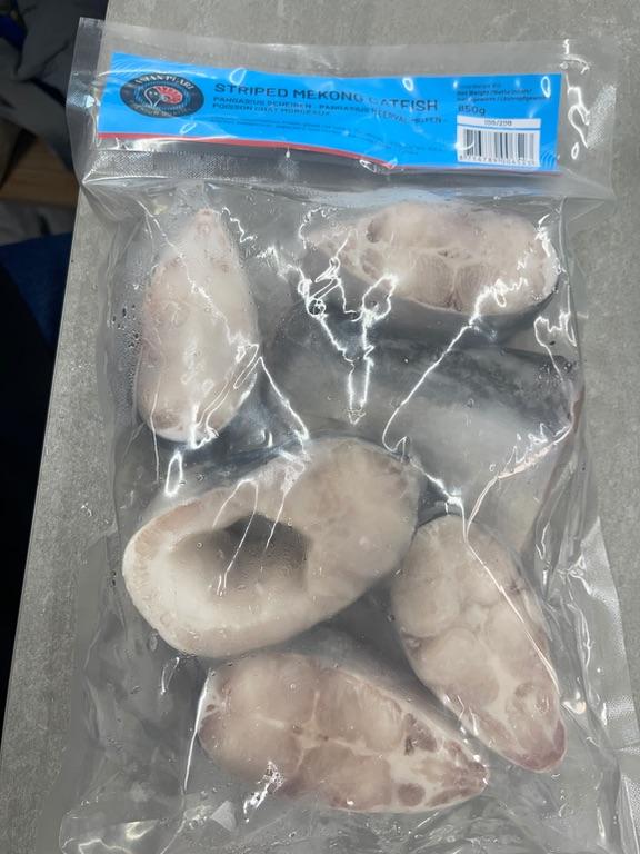 Cá tra cắt khúc Asian Pearl 850g