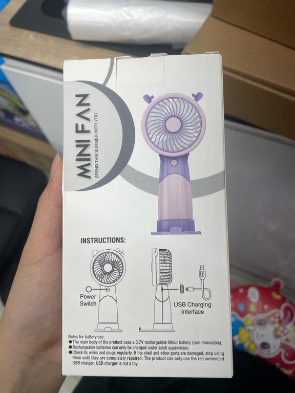 Quạt mini cầm tay để bàn