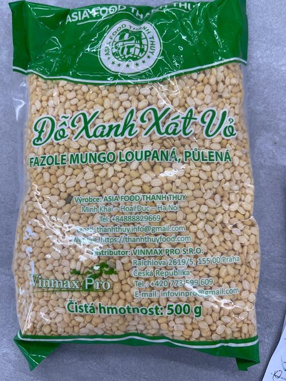 Đỗ Xanh Xát Vỏ 500g