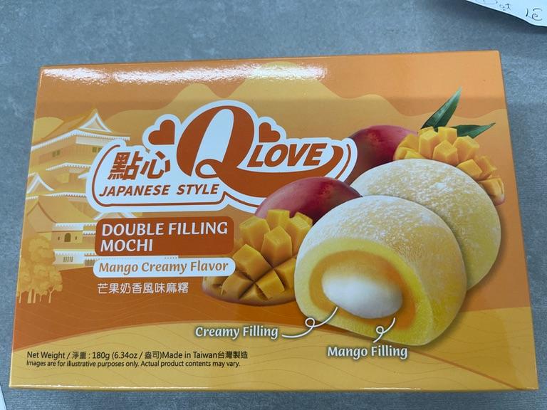 Bánh Mochi QLove vị xoài kem (180g)