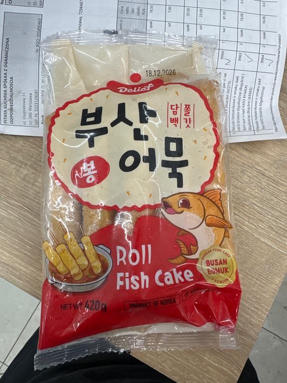 Delief Busan Eomuk Roll Fish Cake 420g
