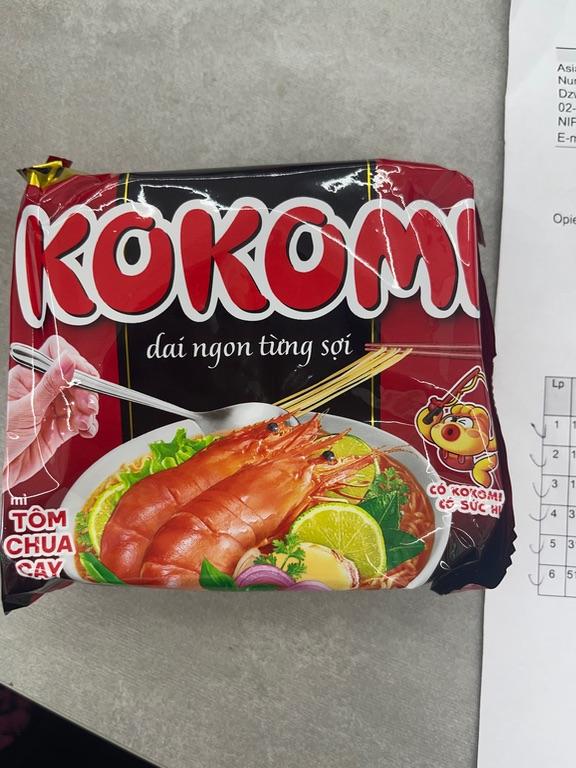Mì Kokomi Tôm Chua Cay 65g
