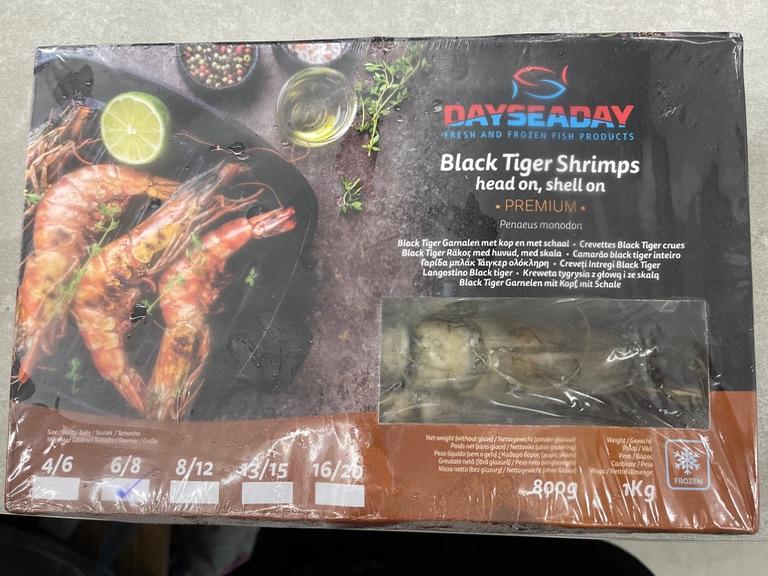Tôm sú nguyên con Dayseaday 800g