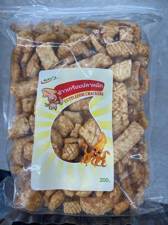 Mikato Cuttlefish Crackers 200g