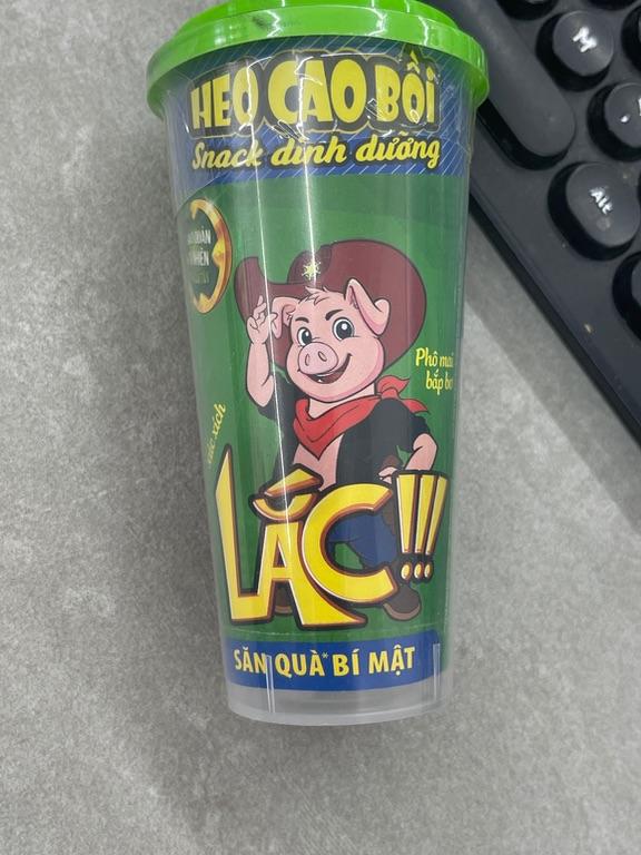 Heo Cao Bồi Snack dinh dưỡng vị phô mai bắp bơ