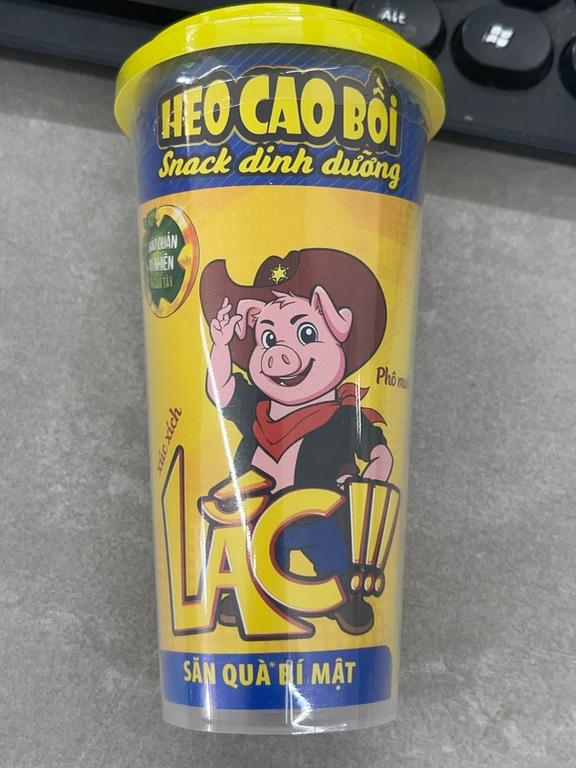 Heo Cao Bồi Snack dinh dưỡng vị phô mai
