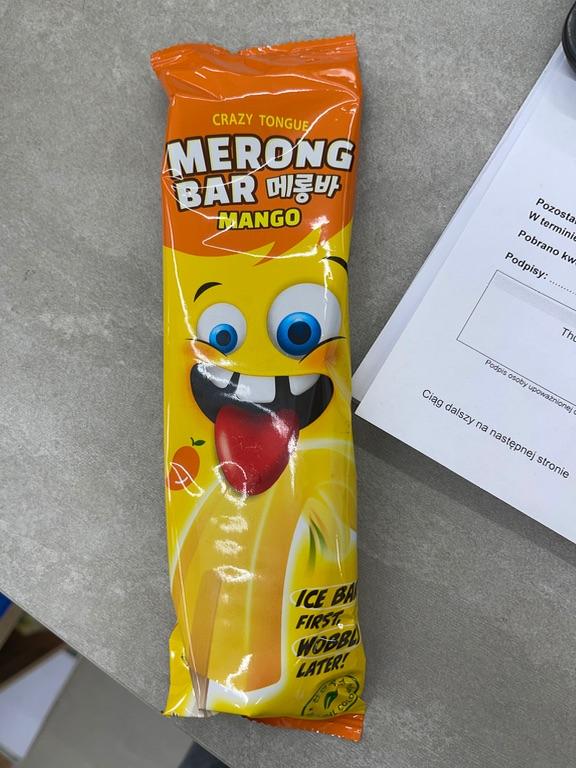 Kem que vị xoài Merong Bar 70g